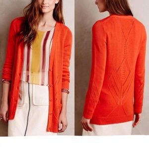 Anthopologie Moth Long Cardigan L